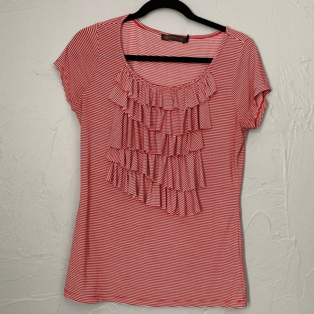 Outback Red
M- Red/white Striped w/ ruffles